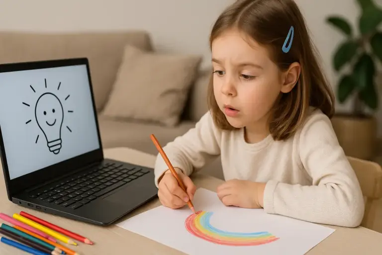 Giochi di disegno online per bambini: idee creative per superare il blocco della fantasia