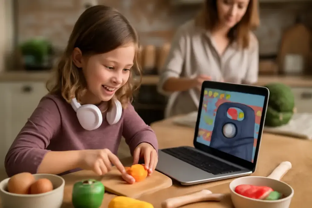 Giochi di cucina creativi per bambini online: le ricette virtuali che piacciono anche ai genitori