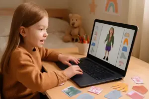 Giochi online sulla creazione di outfit: la tecnica semplice che stimola la fantasia dei più piccoli