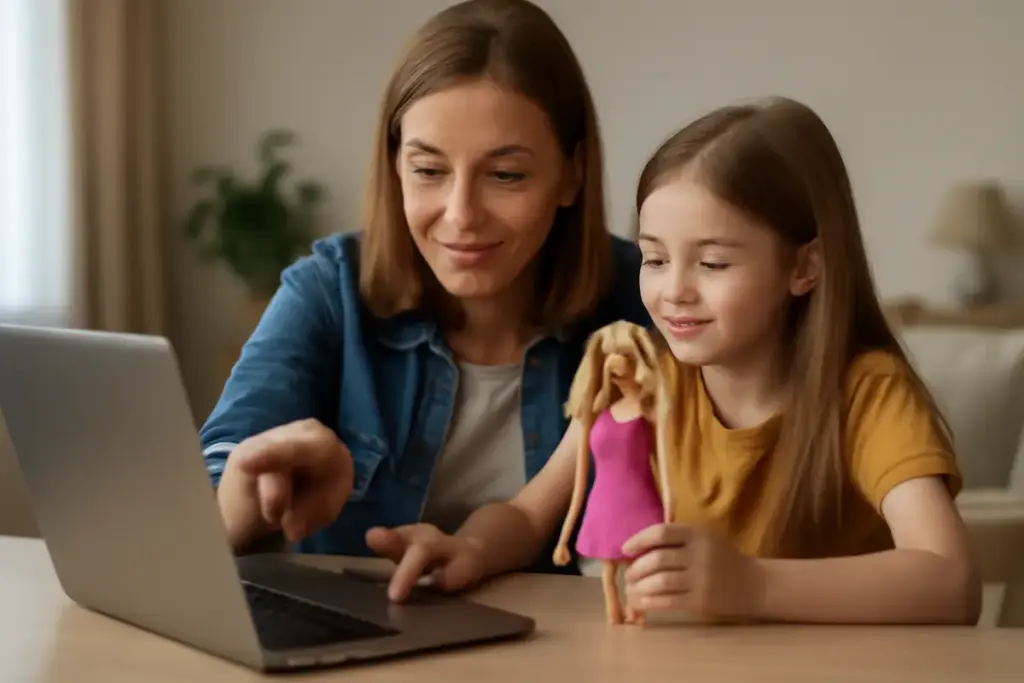 Come promuovere il gioco sano con Barbie online? Il trucco della partecipazione guidata dal genitore
