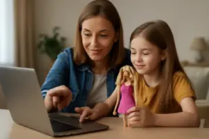 Come promuovere il gioco sano con Barbie online? Il trucco della partecipazione guidata dal genitore
