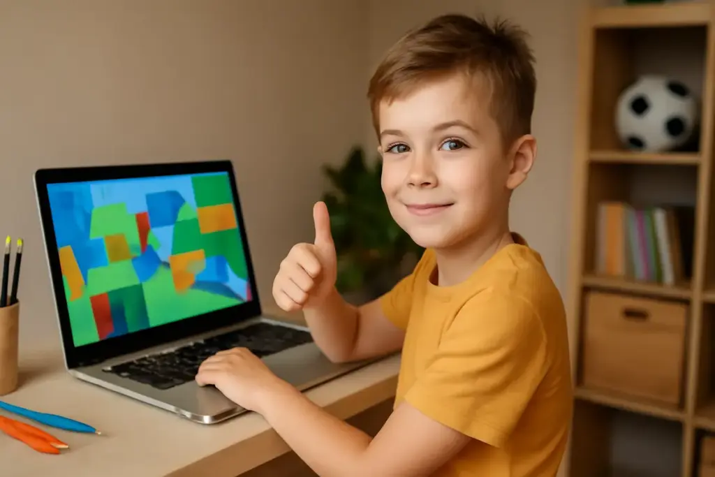 Giochi creativi online per bambini: il vantaggio nascosto per autostima e autonomia