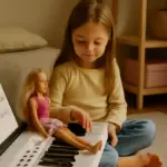 Giochi musicali creativi su Giochidibarbie.it: come educano l’orecchio e favoriscono l’apprendimento delle note