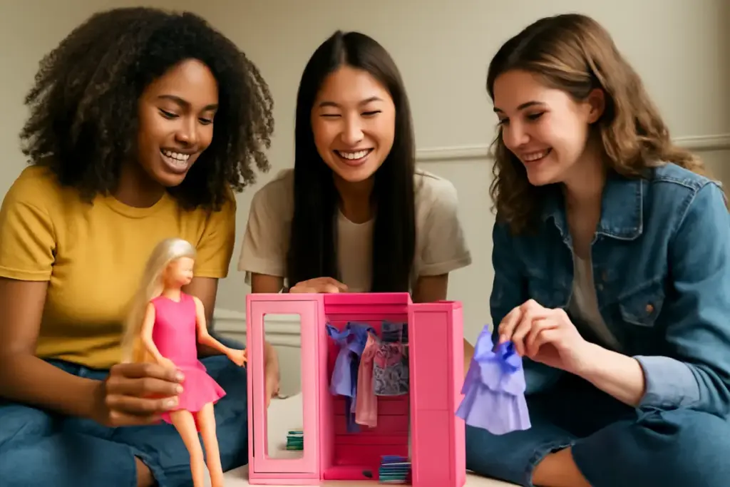 Giochi di moda con Barbie e amiche: la modalità collaborativa che aumenta la sicurezza nei propri gusti