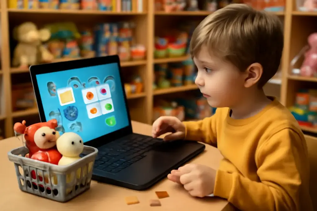 Giochi online di giornata allo shopping per bambini: le regole di compravendita che allenano il calcolo
