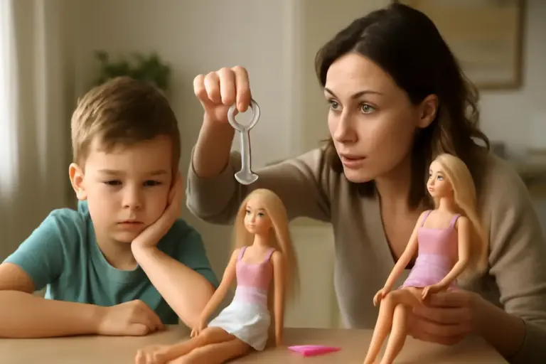 Cosa fare se tuo figlio si blocca in un gioco di Barbie? Un trucco per sbloccare la creatività