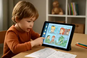 Giochi online per creare storie e fumetti: il segreto per sviluppare la narrazione già in età prescolare