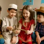 Giochi per bambini con abiti delle diverse culture: la chiave per aprire la mente alla diversità