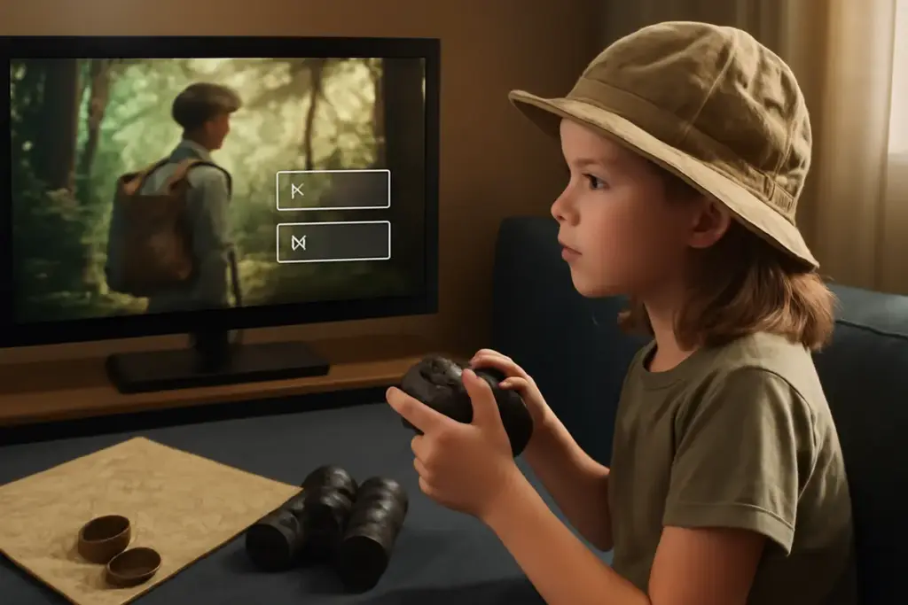 Giochi narrativi per bambini in stile avventura: la modalità scelta che cambia l’esperienza